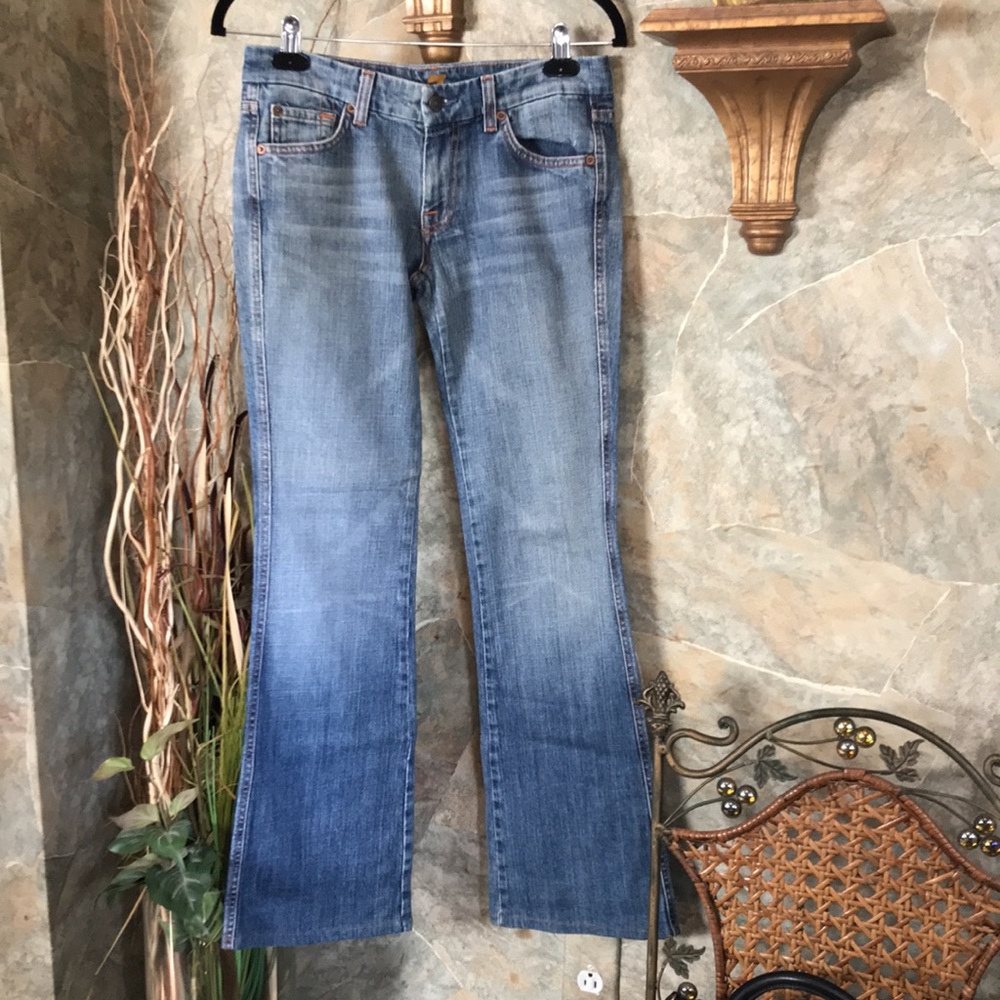 For all mankind 7 🌹 blue jeans boot cut flare